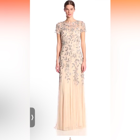 Adrianna Papell
Floral-Beaded Gown - Picture 4 of 15